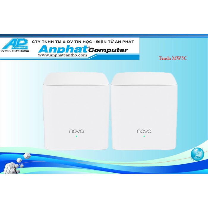 Hệ thống WiFi Mesh Tenda MW5C 2 pack - Hàng Chính Hãng