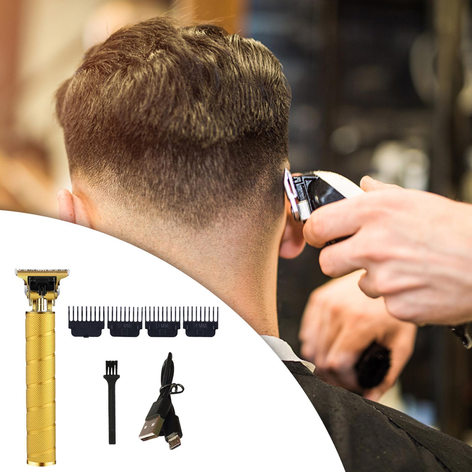Hair Clippers for Men T-Blade Electric Beard Trimmer Liners Edgers Outliner Barbers