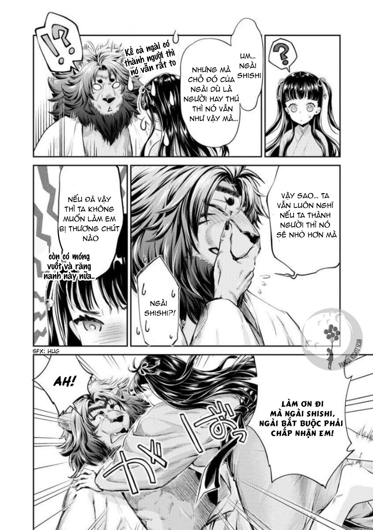 chuyện tình ngọt ngào giữa chàng người thú và nàng nhân loại (full) chapter 6.2 5