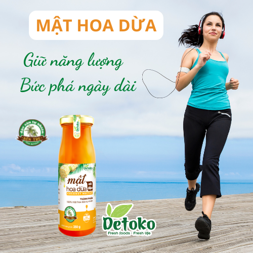 Mật hoa dừa BAMBOO nguyên chất, 100% từ thiên nhiên 250g