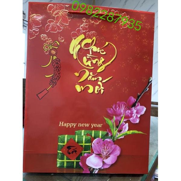 Túi tết số 0, túi giấy quà tết chúc mừng năm mới