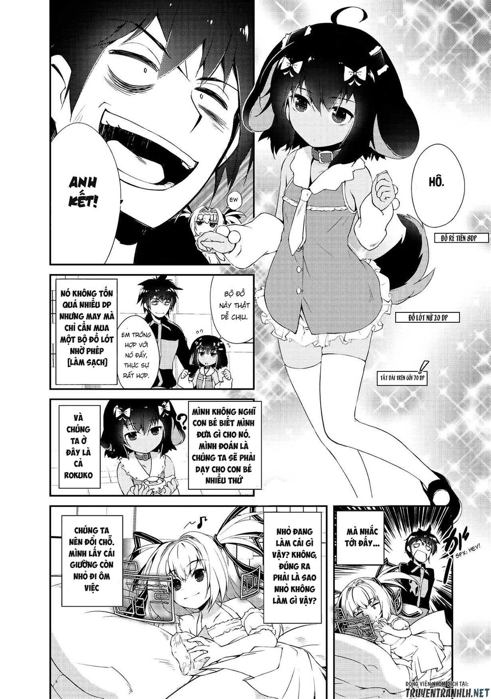 chủ nhân của mê cung rất lười chapter 4 4