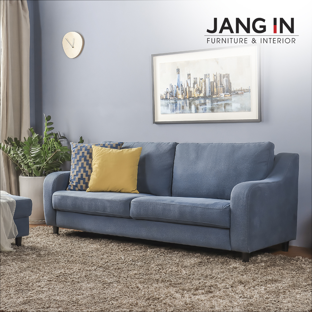 Ghế Sofa Ocean Dark Blue 3 Chỗ Jang In 1701200001-02