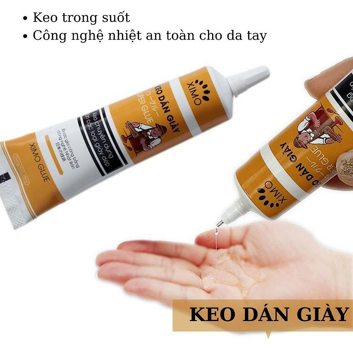 Hót siêu phẩm keo dán giày SUPER GLUE XIMO  2023