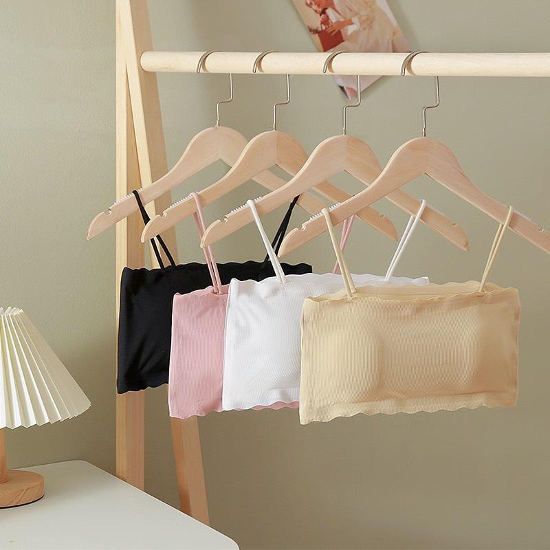 M59. Áo lót không gọng áo bra nữ 2 dây viềm tăm mềm mát áo ngực mút mỏng siêu hot 235