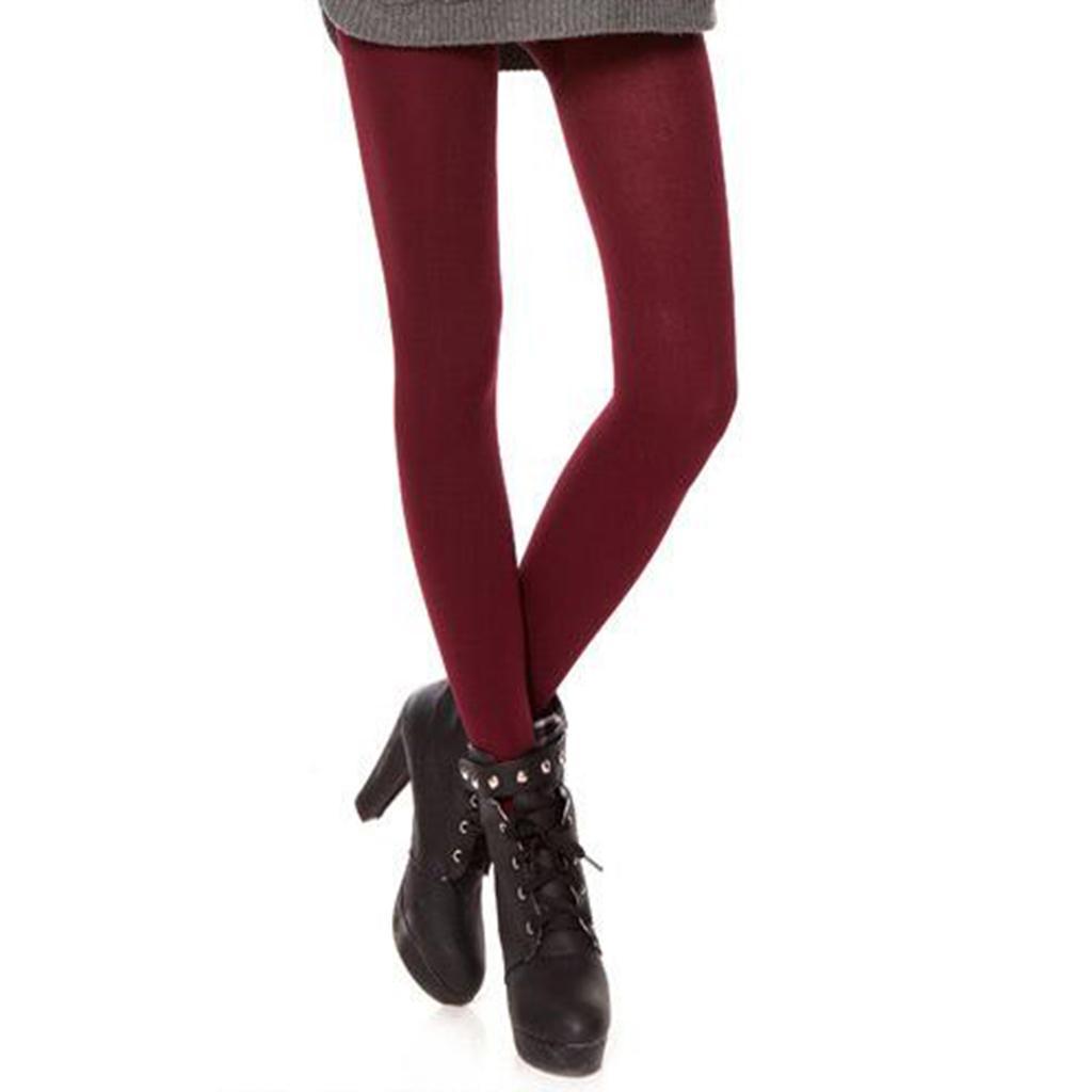 Women Fleece Lined Leggings High Waist Stretch Winter Warm Tights