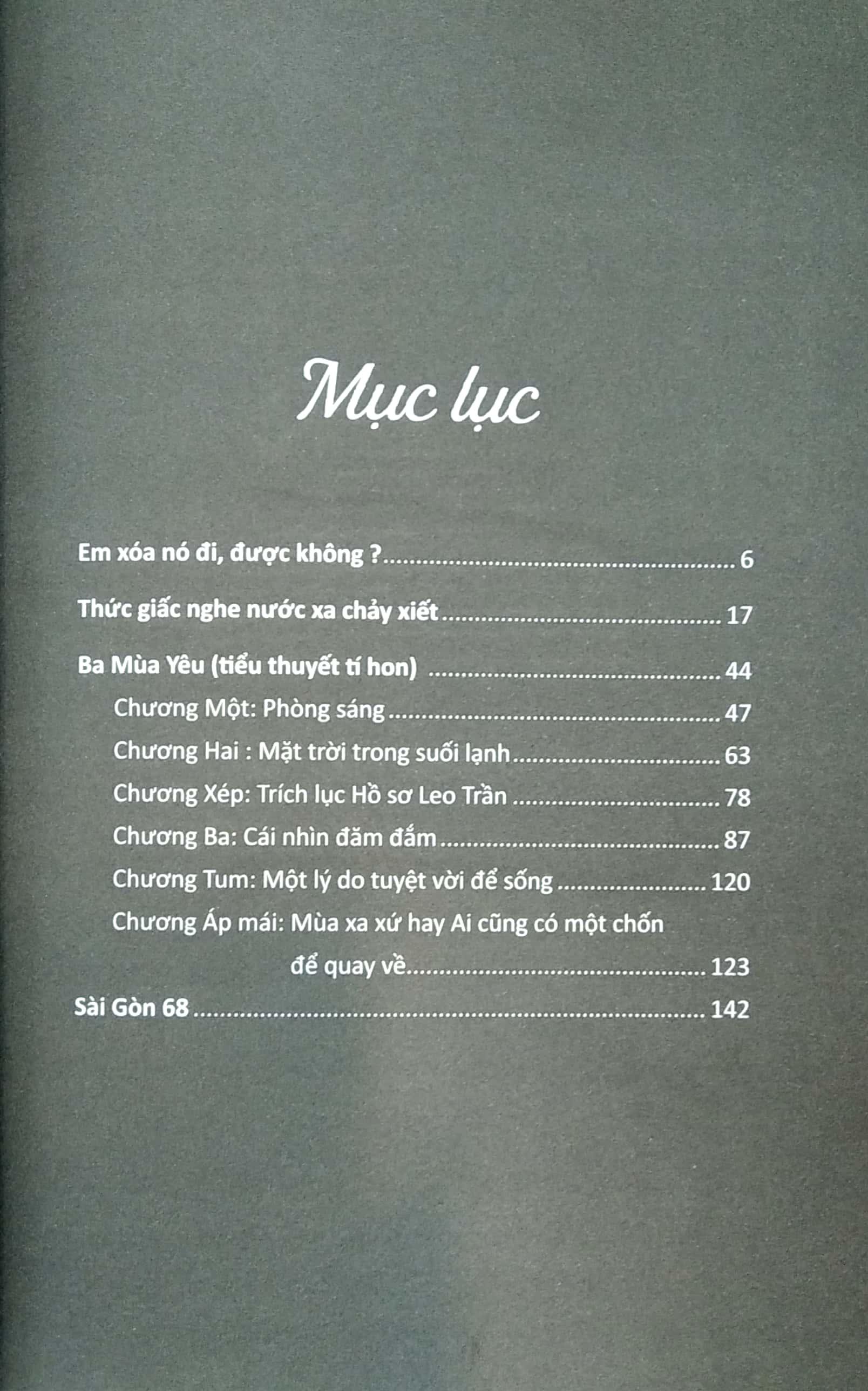 Mặt Trời Trong Suối Lạnh