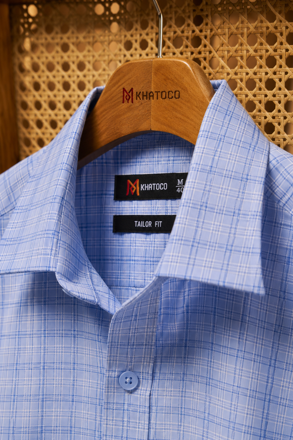 Áo sơ mi Khatoco tay dài (M-3XL)