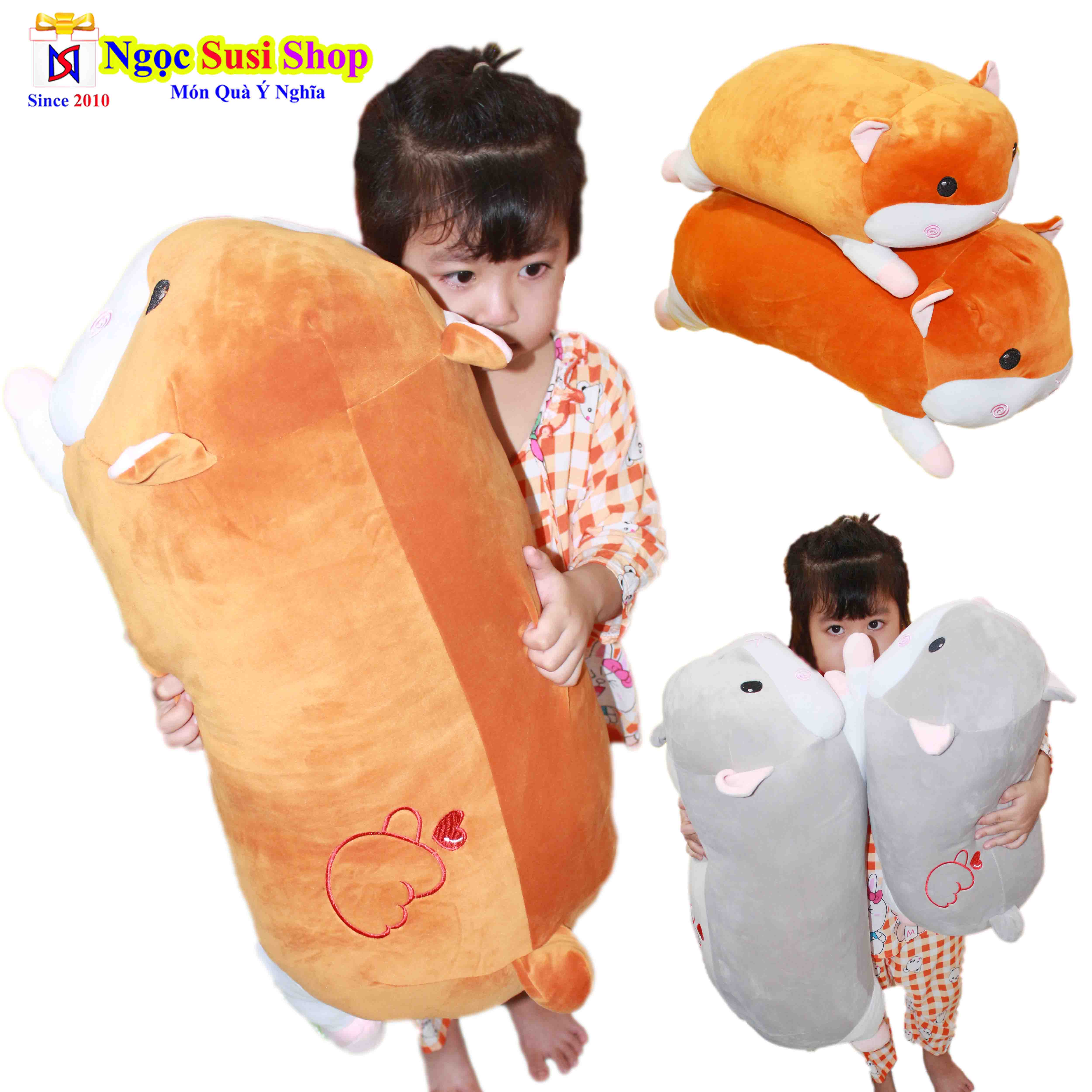 THÚ BÔNG CHUỘT HAMSTER SIÊU ĐẸP RẤT MỀM MỊN