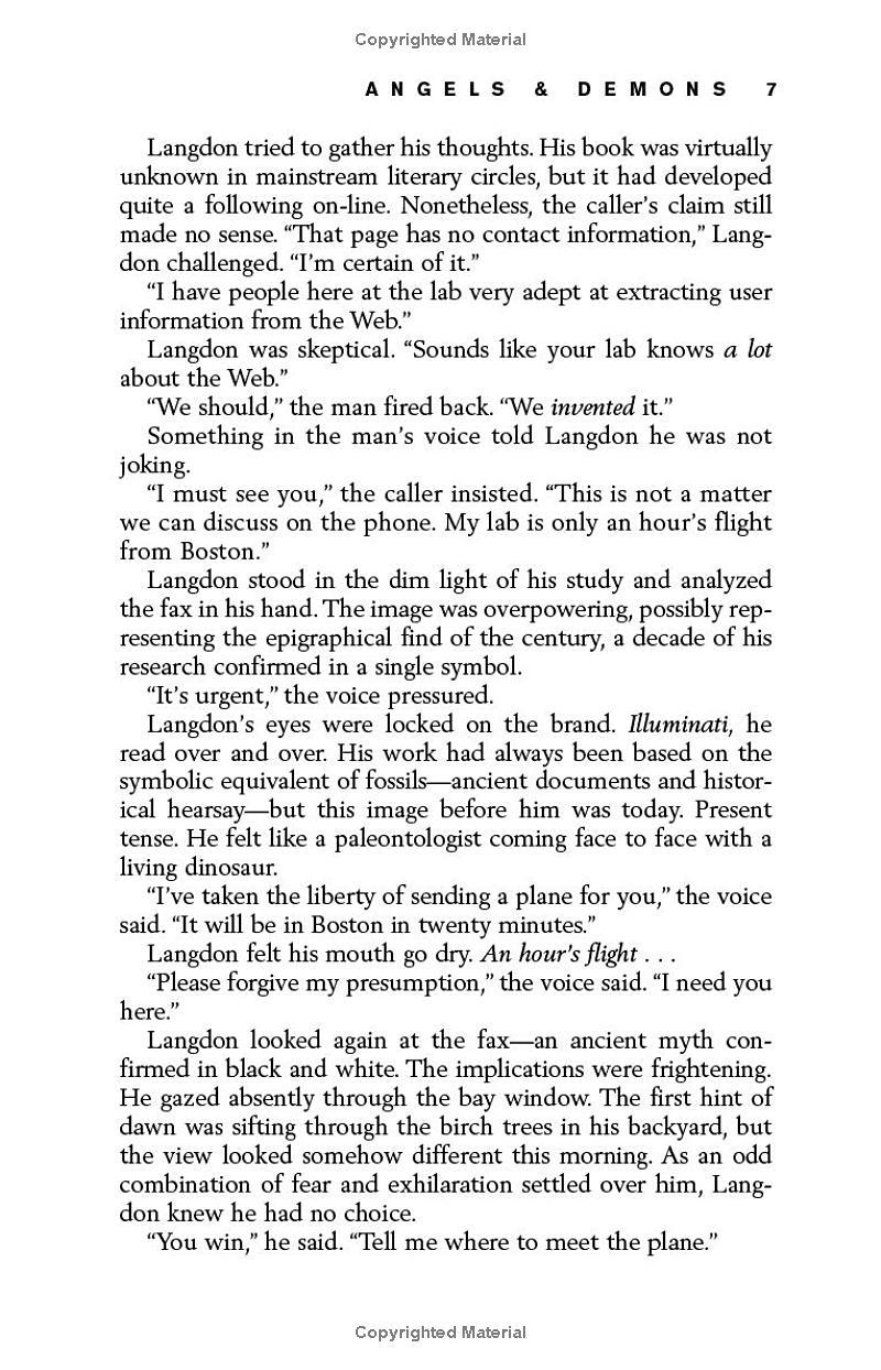 Sách ngoại văn: Angels And Demons