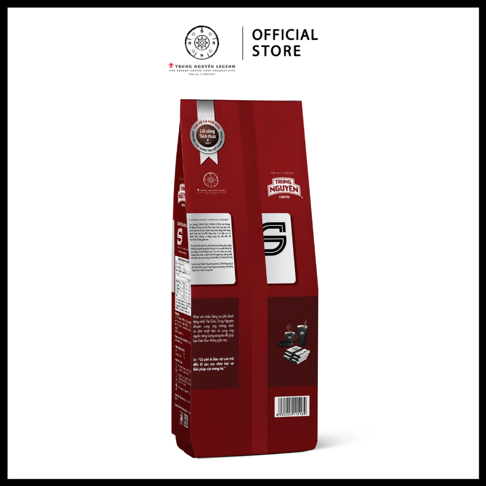 Trung Nguyên Legend - Cà phê rang xay S Chinh phục - Bịch 500gr