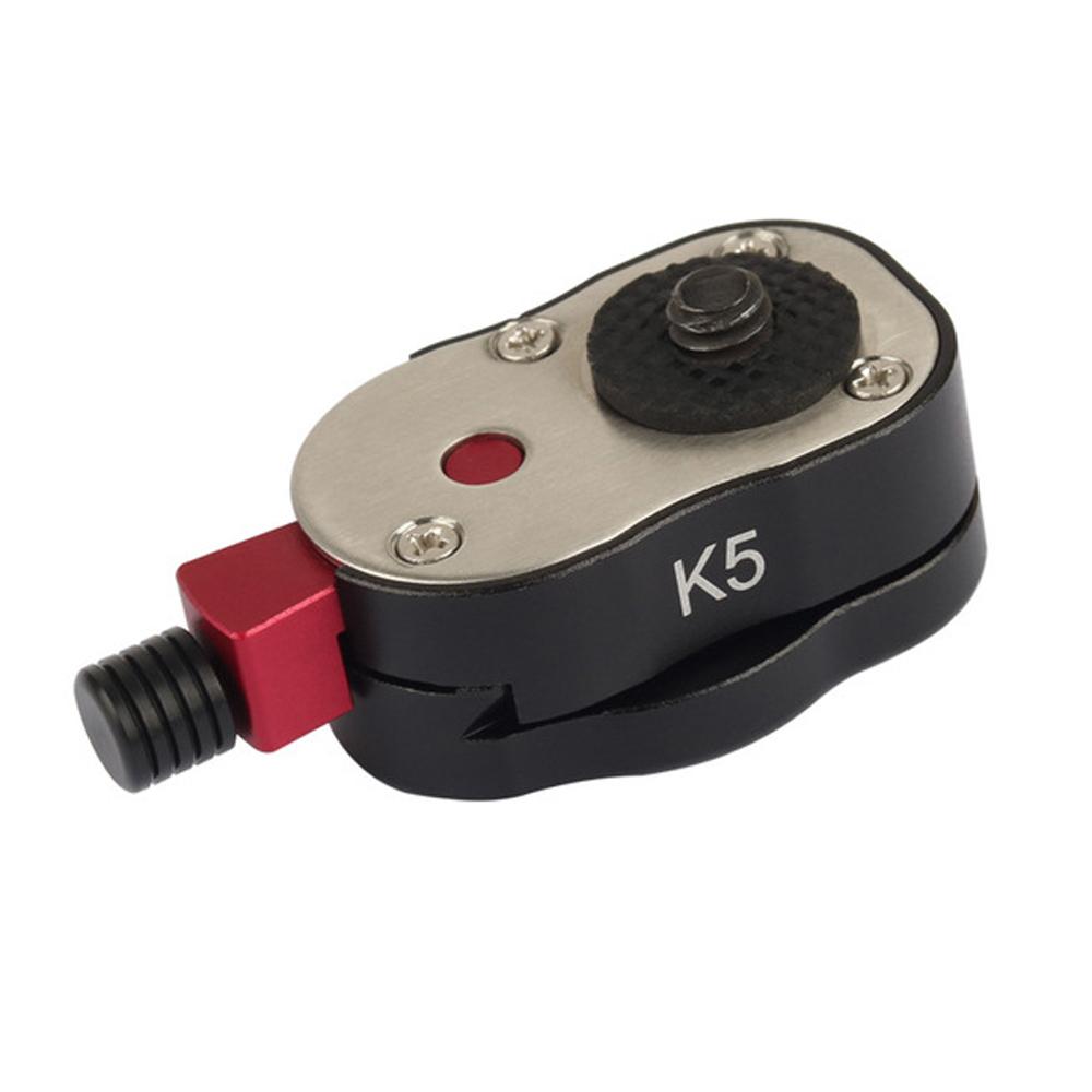 Mini Quick Release Plate With 3/8 Inch Screw Hole and & 1/4 Inch Screw for Monitors DSLR Cameras & Other Cameras