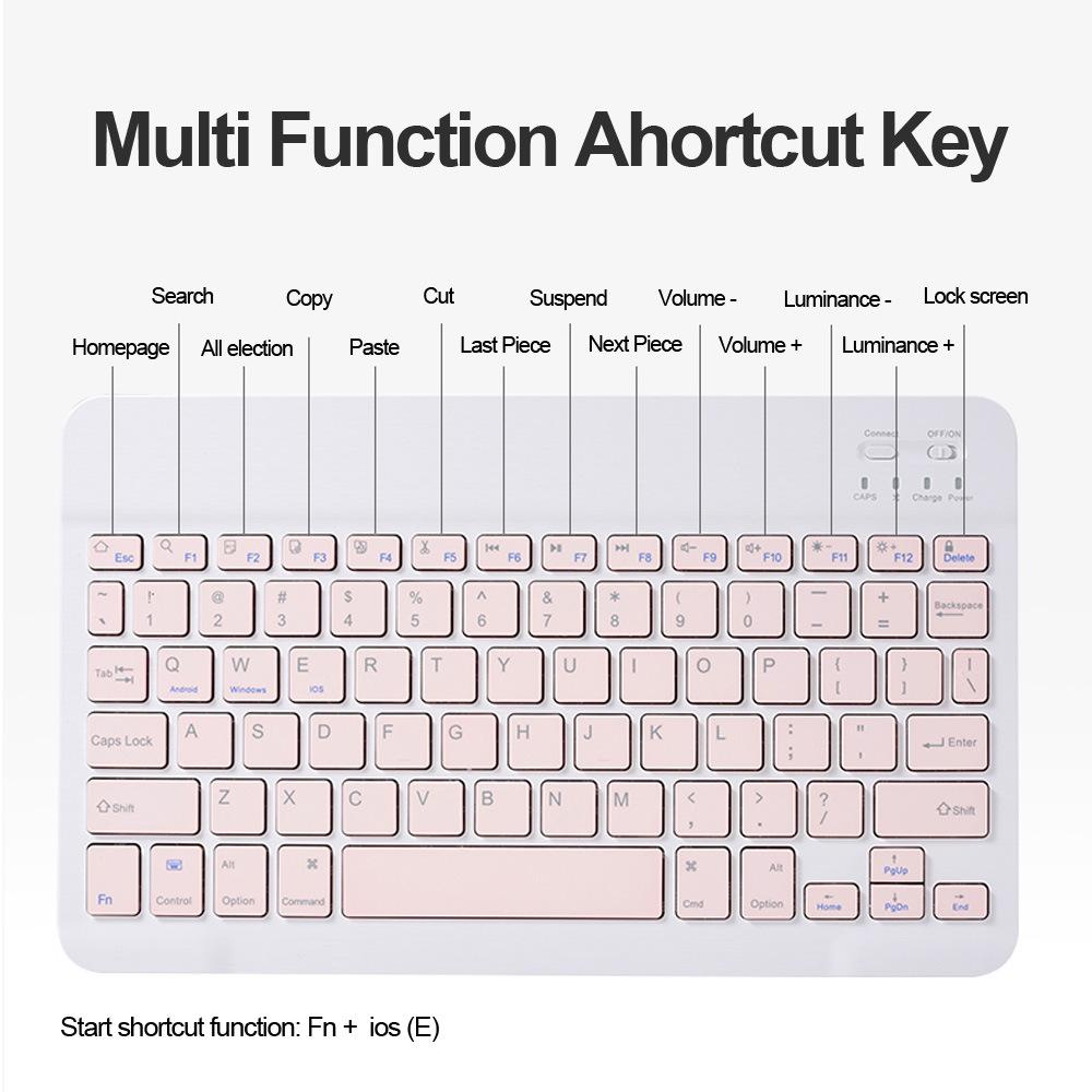 For iPad Keyboard Mouse 2021 For iPad Mini 6 2021 8.3 inch Mini 5 4 3 2 1 7.9 inch Keyboard Teclado Wireless Tablet Keyboard
