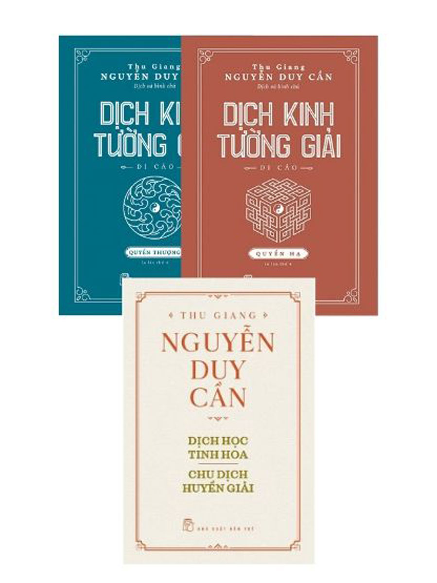 Sách Dịch Kinh Luận Giải ( Bộ 3 Quyển)