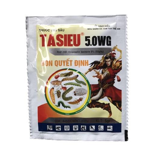 Tasieu 5.0WG Trừ sâu hại cây trồng gói 5g