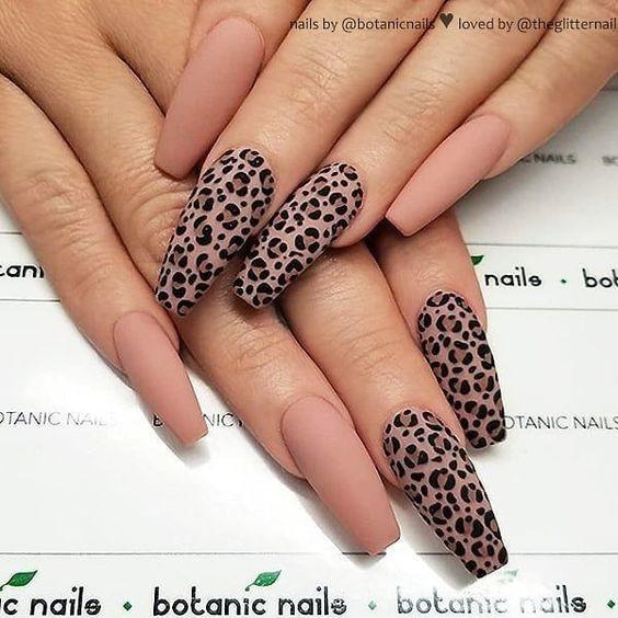 Sticker nails - hình dán móng 3D da beo