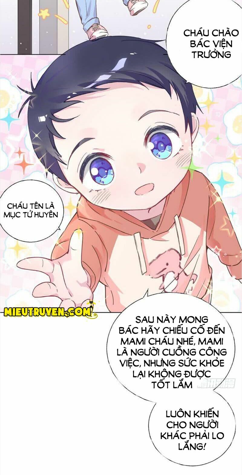 baba đẹp trai trên trời rơi xuống chapter 5 10