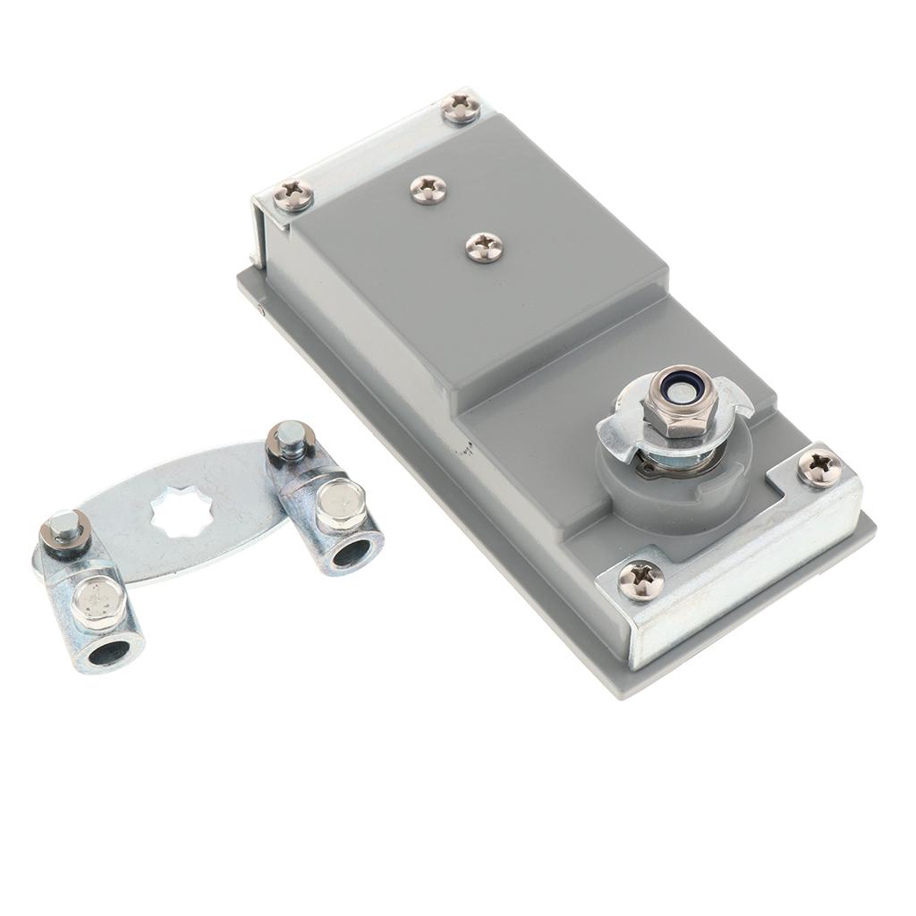 RV Trailer Truck Entry Door Electric Cabinet Flat Lock Square Latch MS850-1A