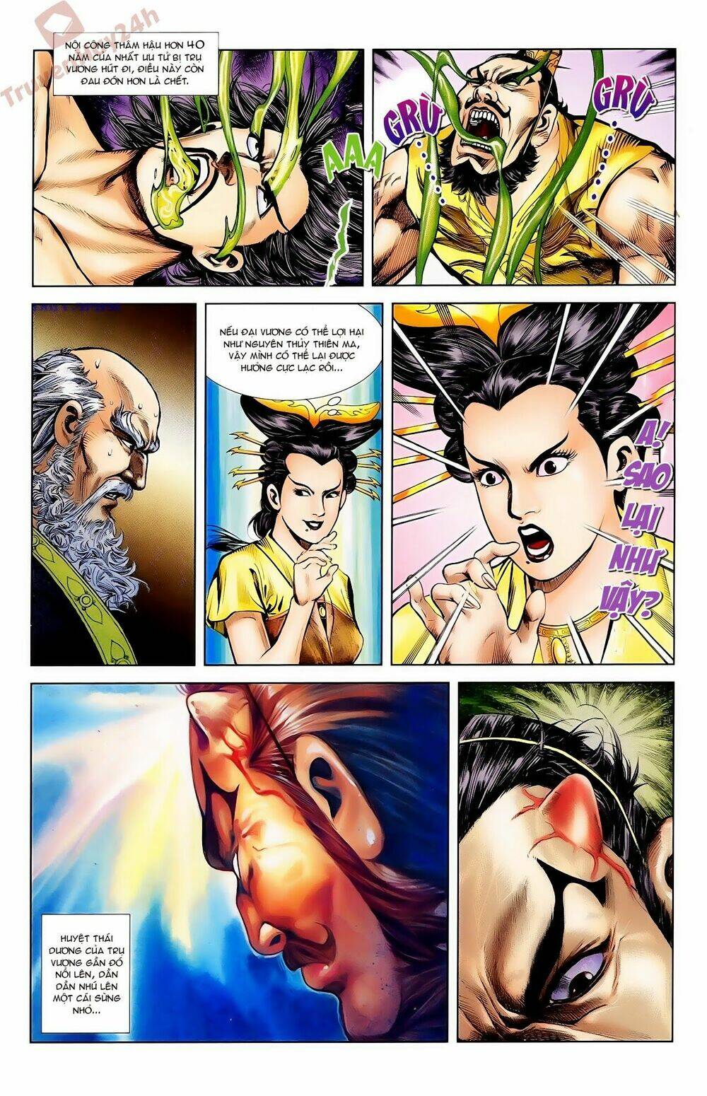 thiên tử truyền kỳ 1 - cơ phát khai chu bản chapter 65 3