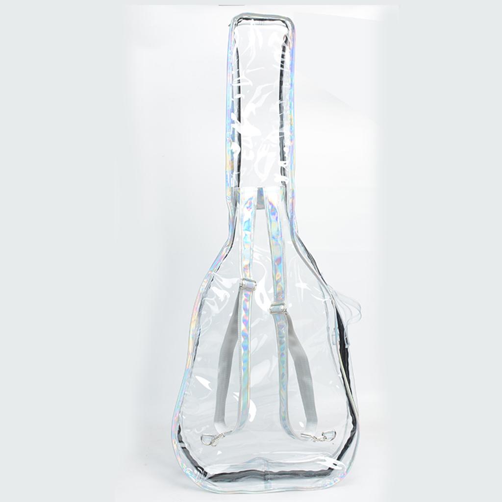 Trong Suốt Âm Dân Gian Đàn Guitar Buổi Biểu Diễn Túi Ốp Lưng Sáng Bóng Dây Phần Guitar