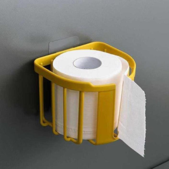 Giỏ nhựa dán tường đựng giấy vệ sinh Giỏ đựng đồ trong phòng tắm