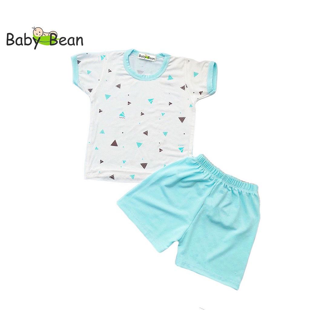 Bộ Đồ Thun Lạnh Tay Ngắn Quần Ngắn Bé Sơ Sinh BabyBean MÀU NGẪU NHIÊN (7kg-13kg