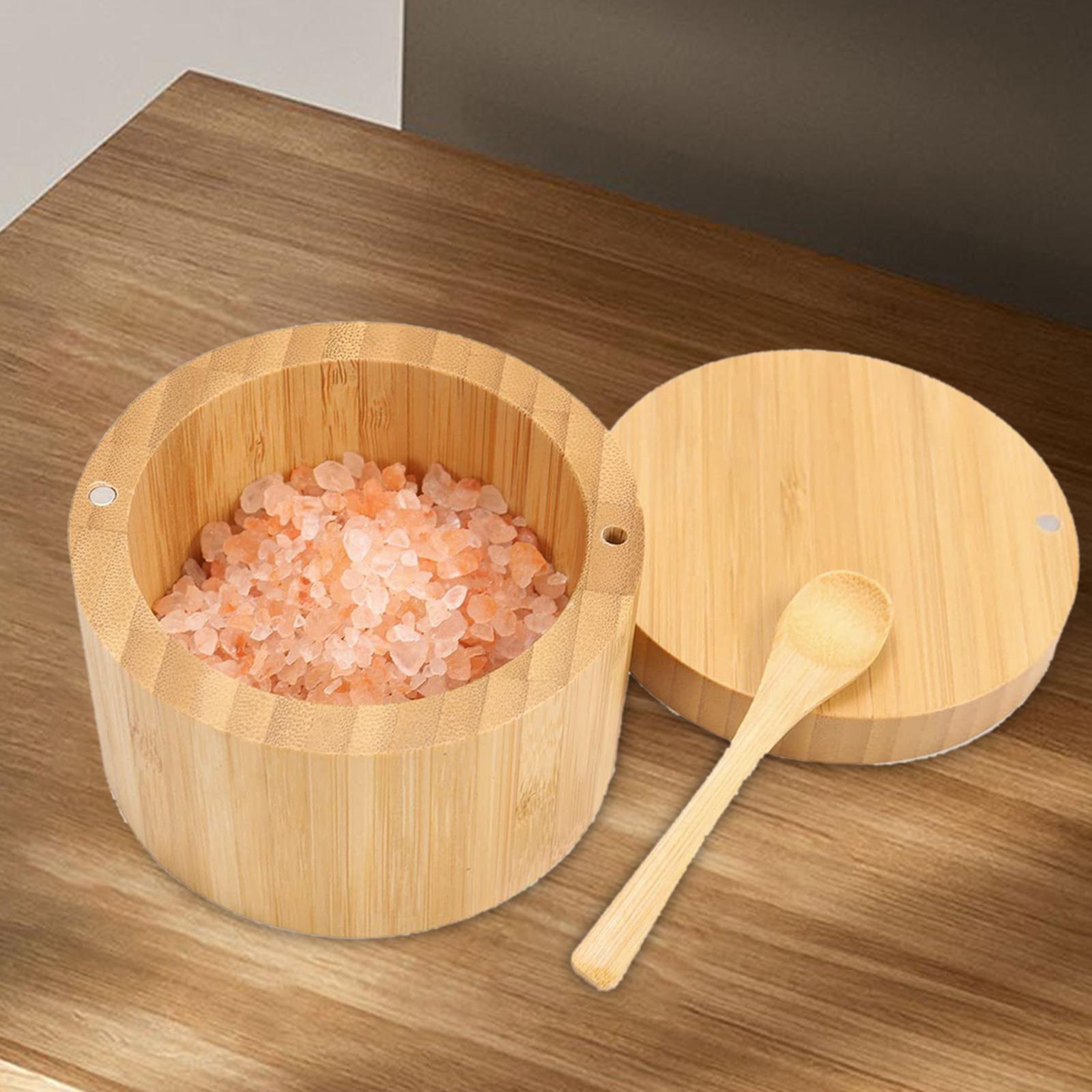 Wooden Spice Containers Multiuse Desk Office Storage for Home Cookie Kitchen