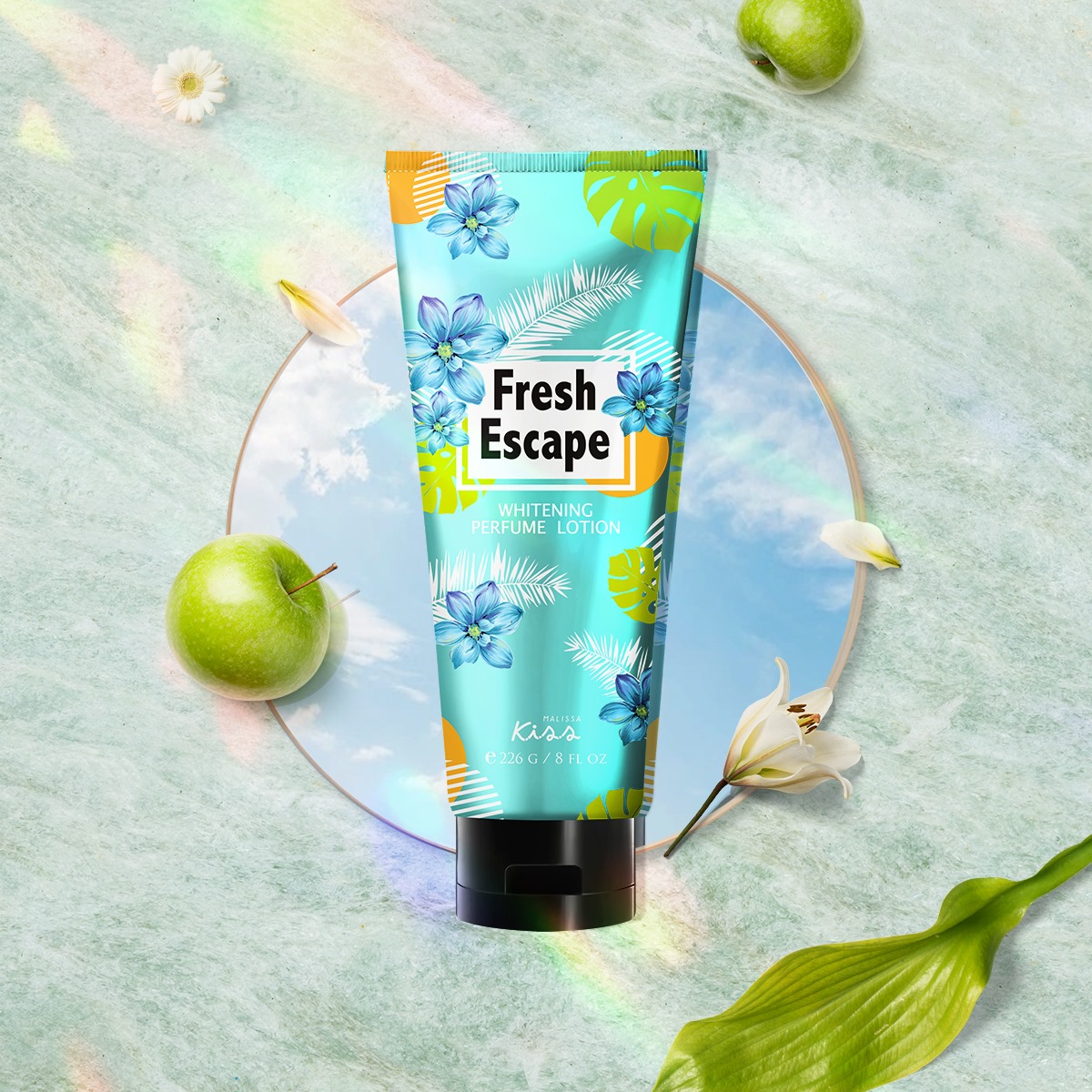 Malissa Kiss Dưỡng thể nước hoa Fresh Escape 226g