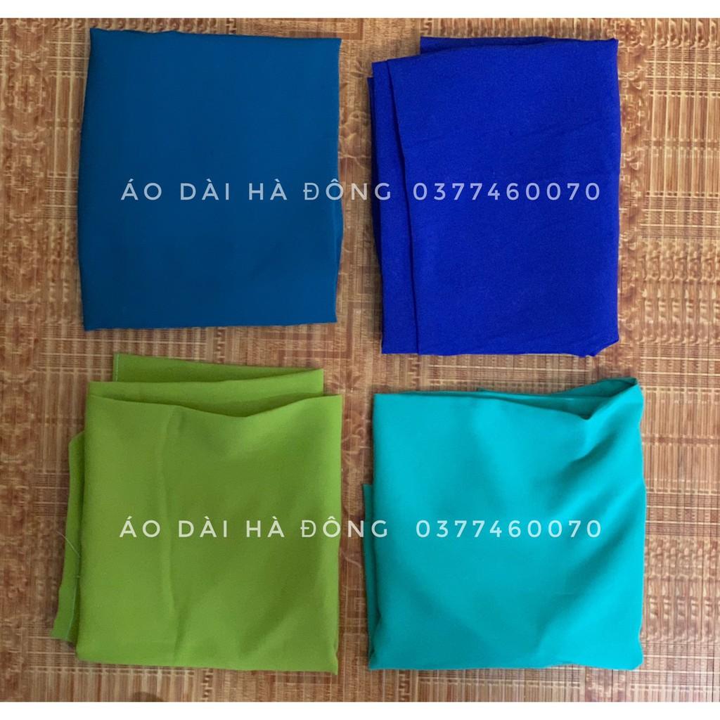 Quần áo dài đủ màu vải đẹp