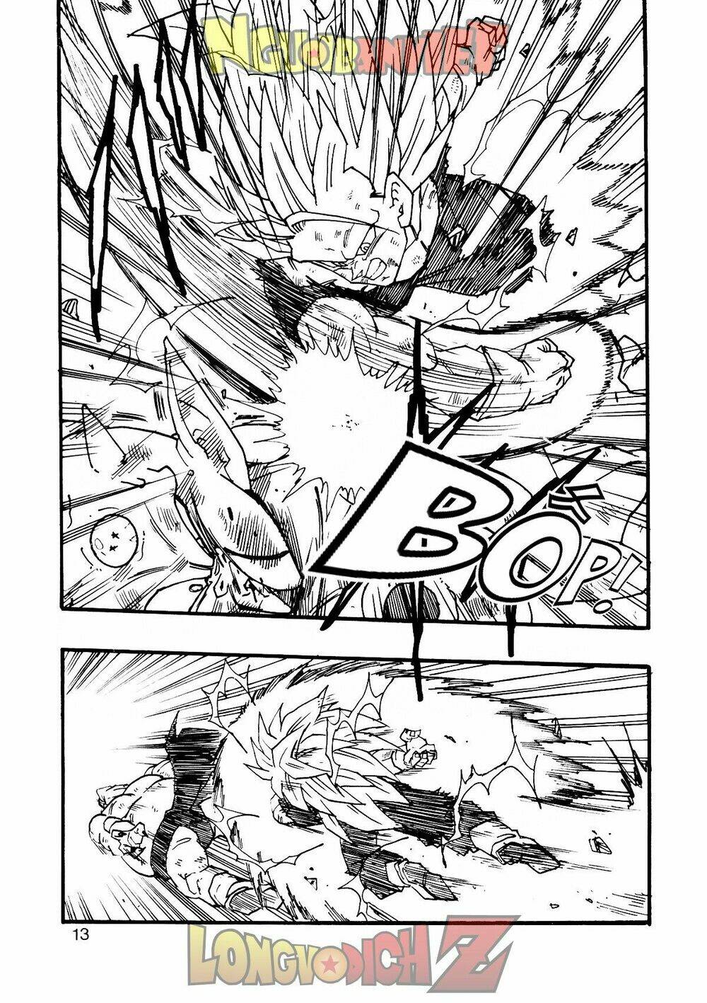 thế giới ngọc rồng - con trai frieza: ize chapter 9 14