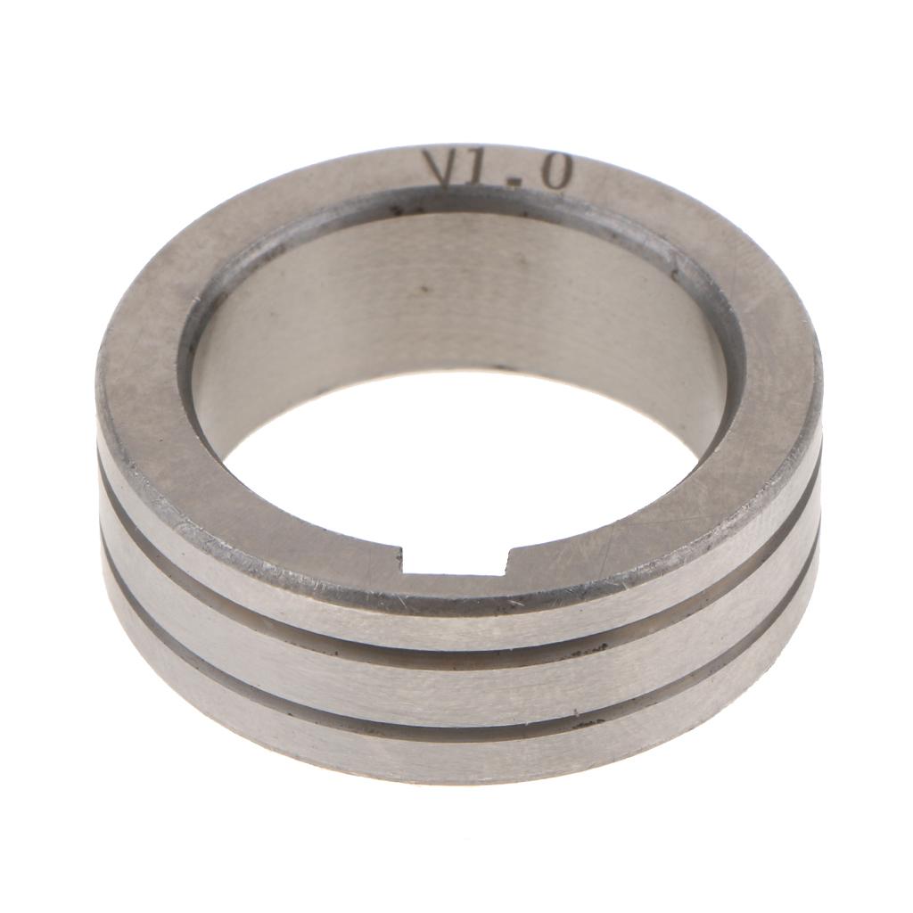 2xSteel Mig Welder Wire Feed Drive Roller Roll Parts Kunrled-Groove 0.8-1.0mm
