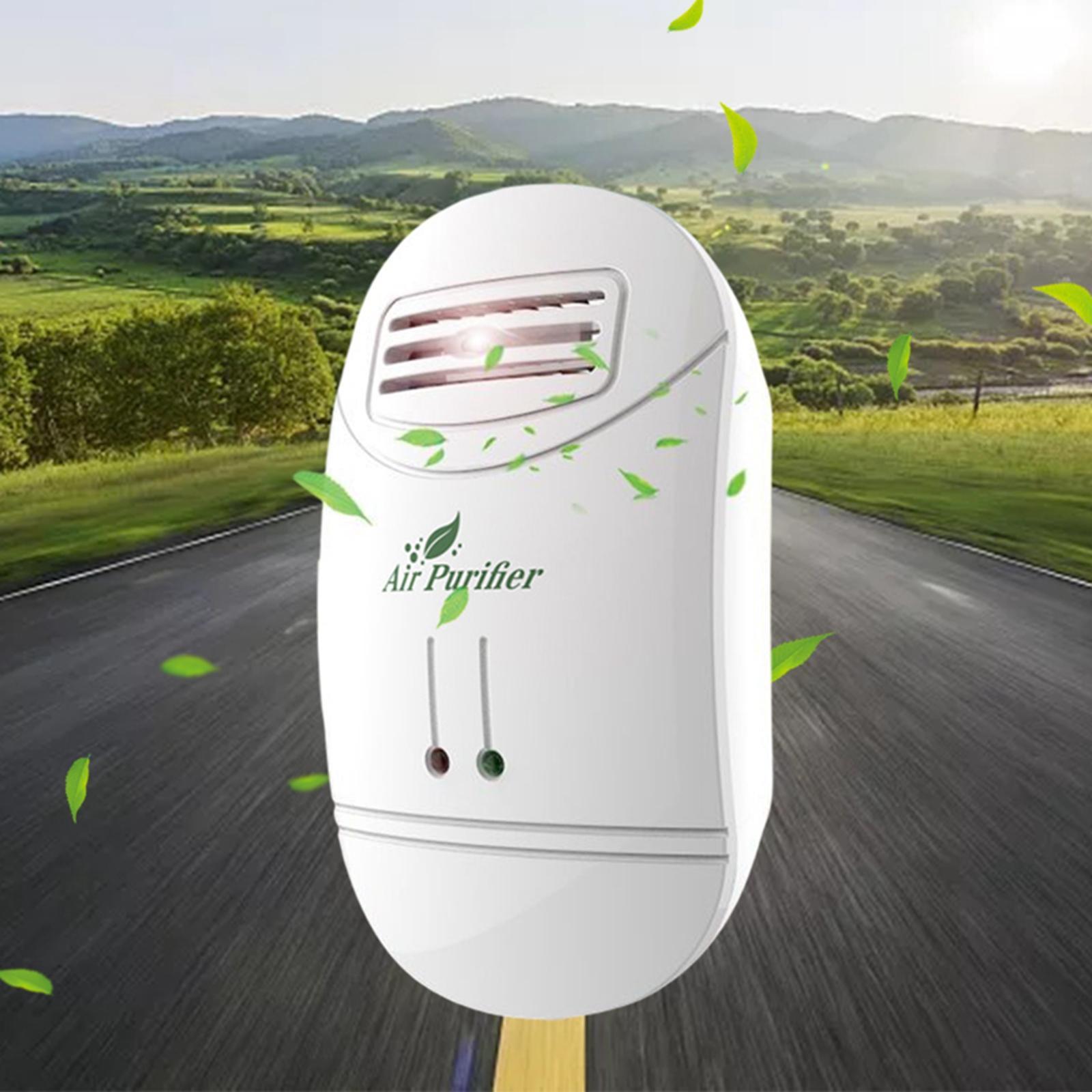 Negative Ion Air Purifier Deodorizer Plug and Play for Tabletop Bedroom