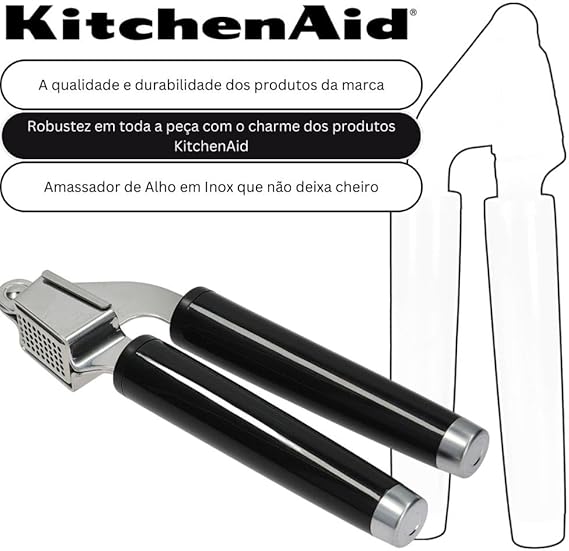 Dụng cụ ép tỏi KitchenAid KCG132OHOBE màu đen hàng chính hãng