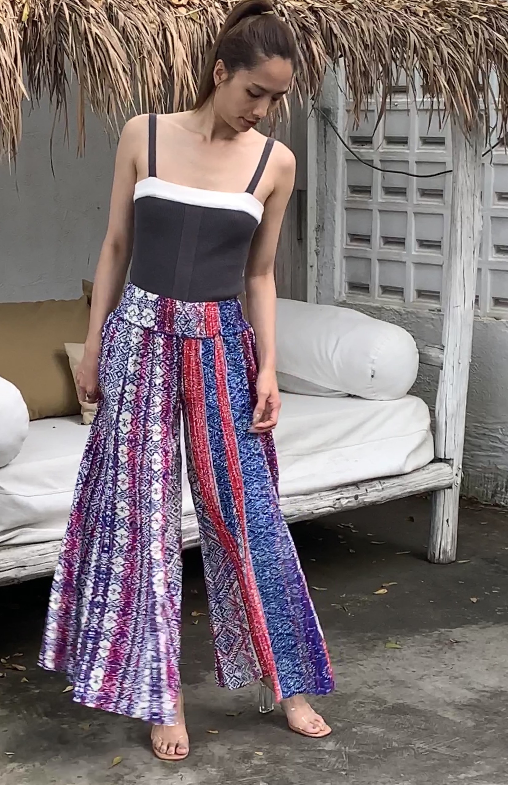 Quần Váy Xòe Cotton Cao Cấp Luna Llena