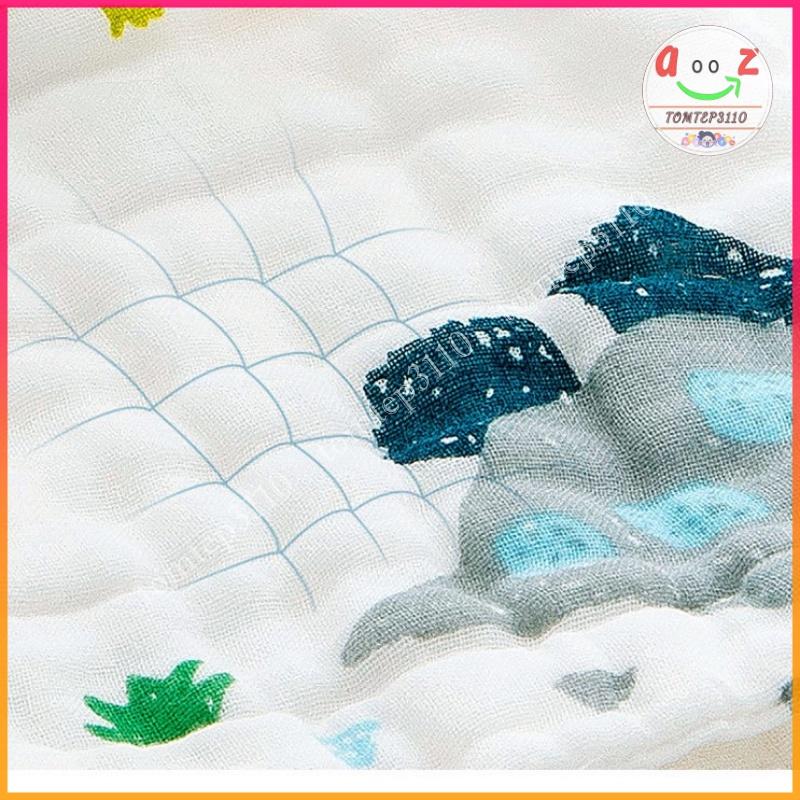 Khăn Tắm Xô Nhăn 6 Lớp Dày Dặn Siêu Thấm Hút Cho Bé - Khăn Tắm Cho Bé Hàng Nhập Cao Cấp Có Thể Dùng Làm Chăn Đắp