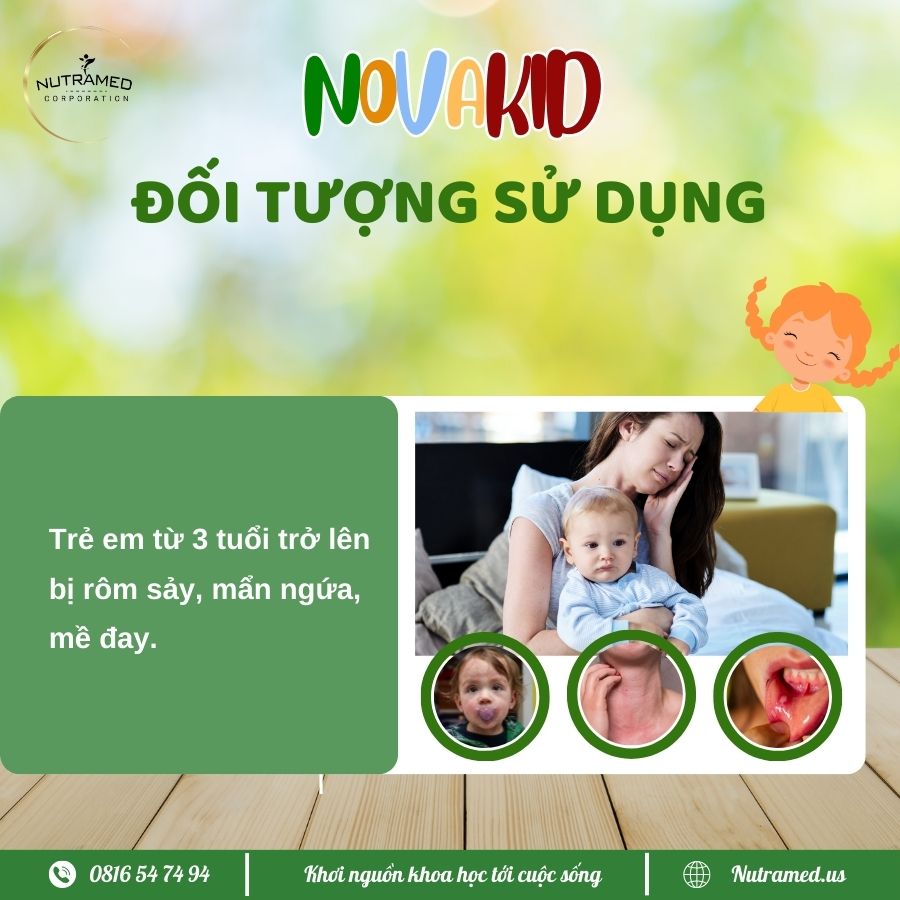 Hình ảnh Gói uống Novakid hỗ trợ tiêu độc, mát gan thanh nhiệt cho trẻ em (Hộp 10 gói x 10ml)