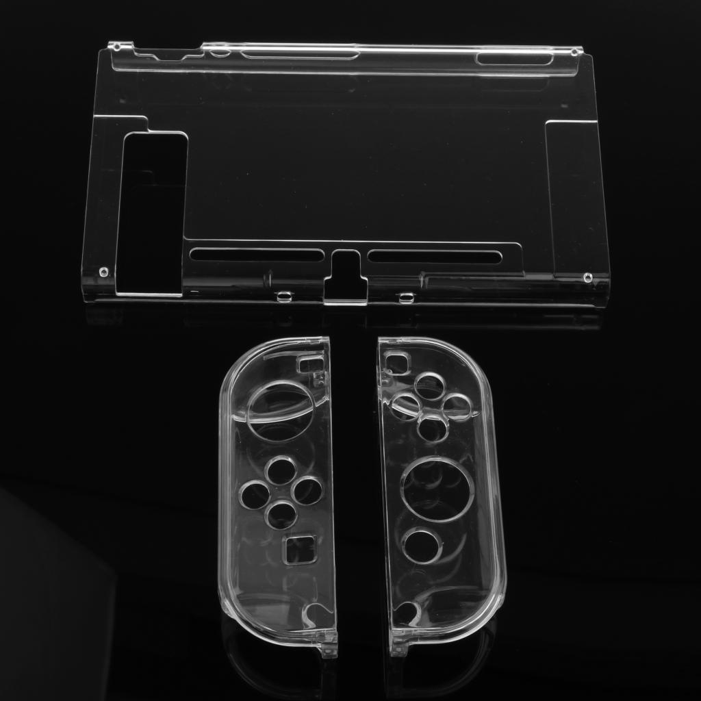 Dockable Hard Case Cover for Nintendo Switch Clear