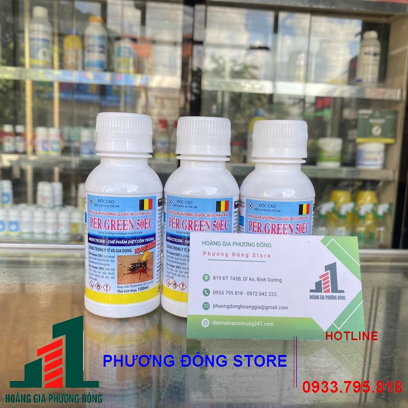 Thuốc diệt muỗi và côn trùng Per Green 50EC_ 100ml