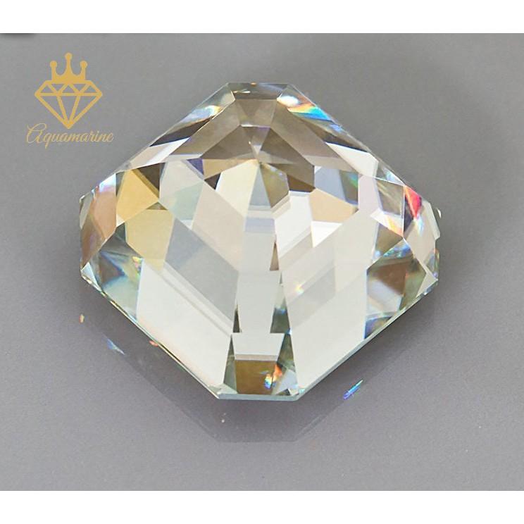 Kim cương nhân tạo Moissanite Asscher