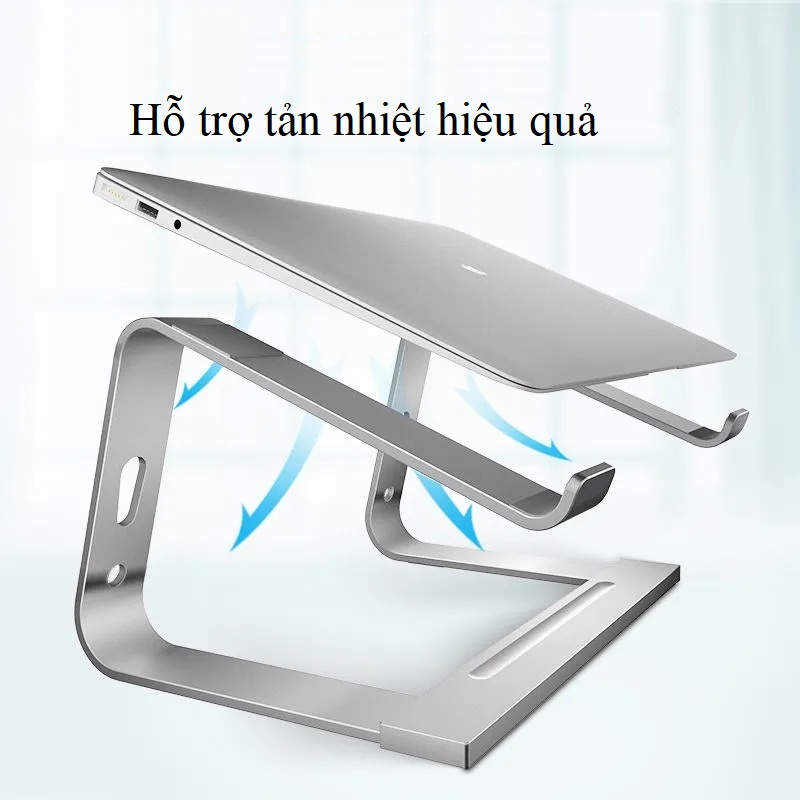 Đế nâng cao laptop stand hợp kim nhôm có thể chỉnh độ rộng X2 Vu Studio - Hàng chính hãng