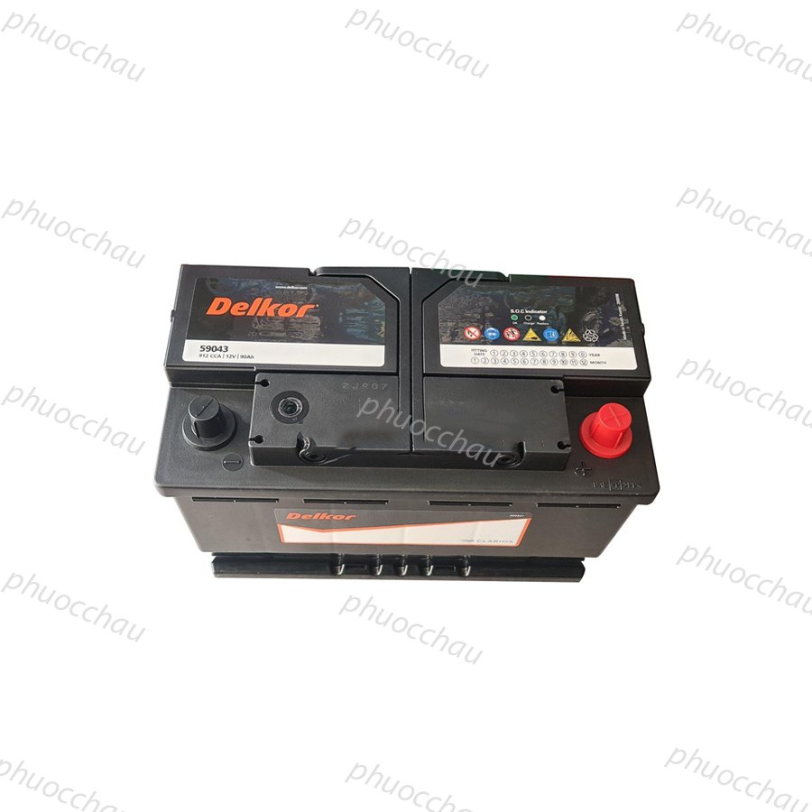 Ắc Quy Delkor  DIN 59043 (12V - 90Ah)