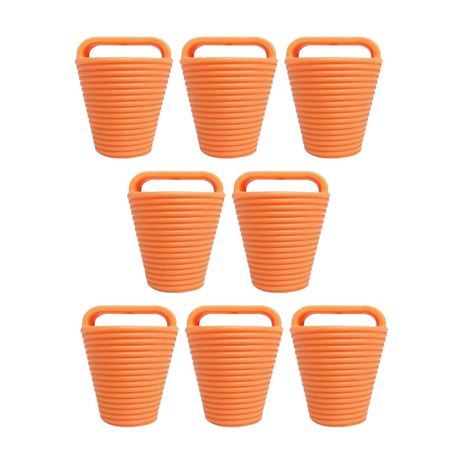 8Pcs Portable Kayak Scupper , Drain Holes Stopper Bung with Handle, Durable TPE Kayak Drain  Kayak  for Yacht, Canoe, Kayak, Dinghy