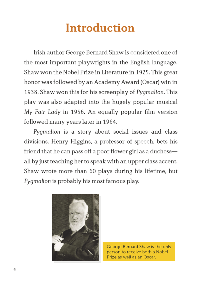 Sách ngoại văn: e-future Classic Readers Level 7 - Book 16: Pygmalion