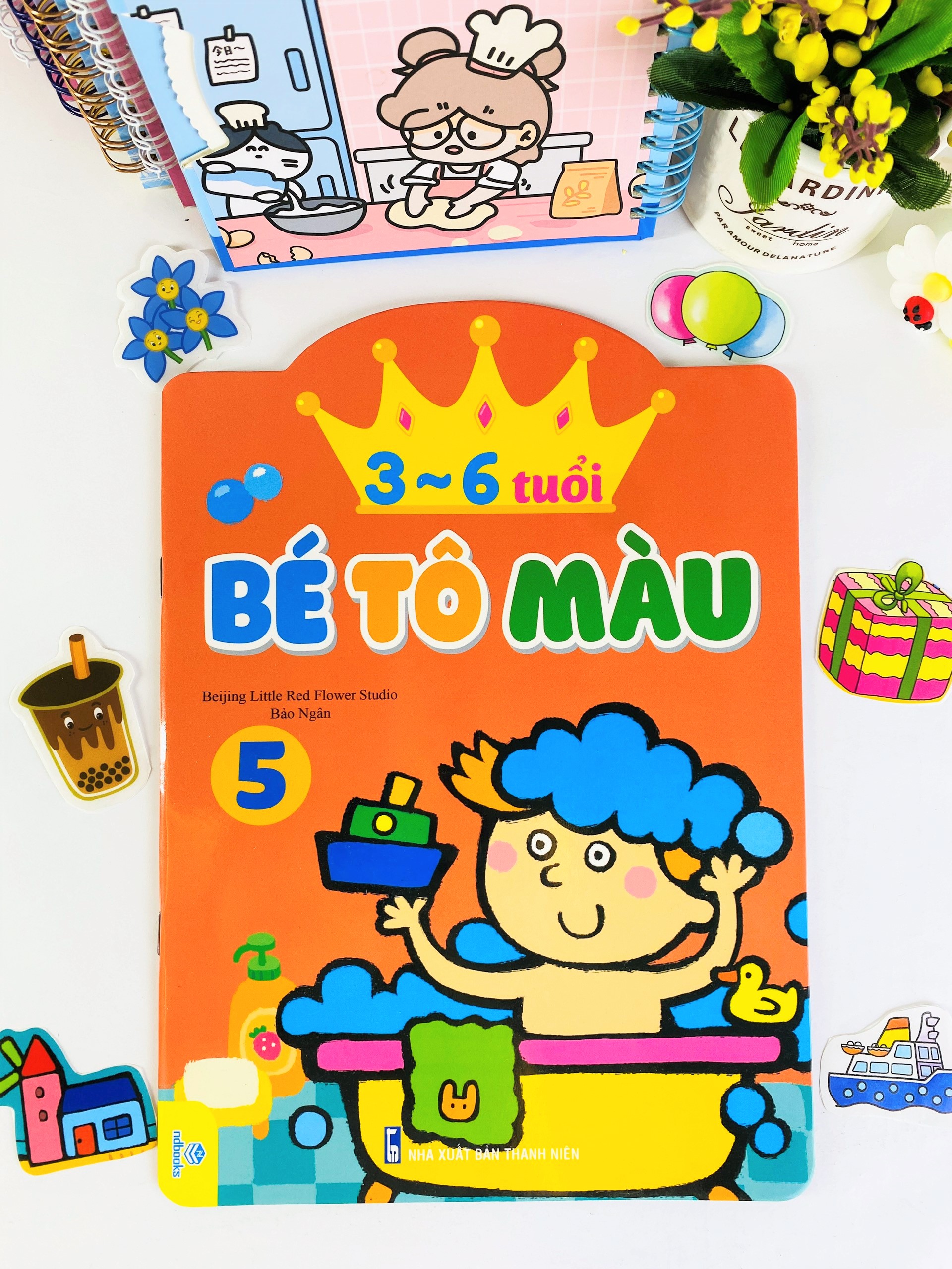 Sách - Bé Tô Màu (3-6 tuổi) - Ndbooks