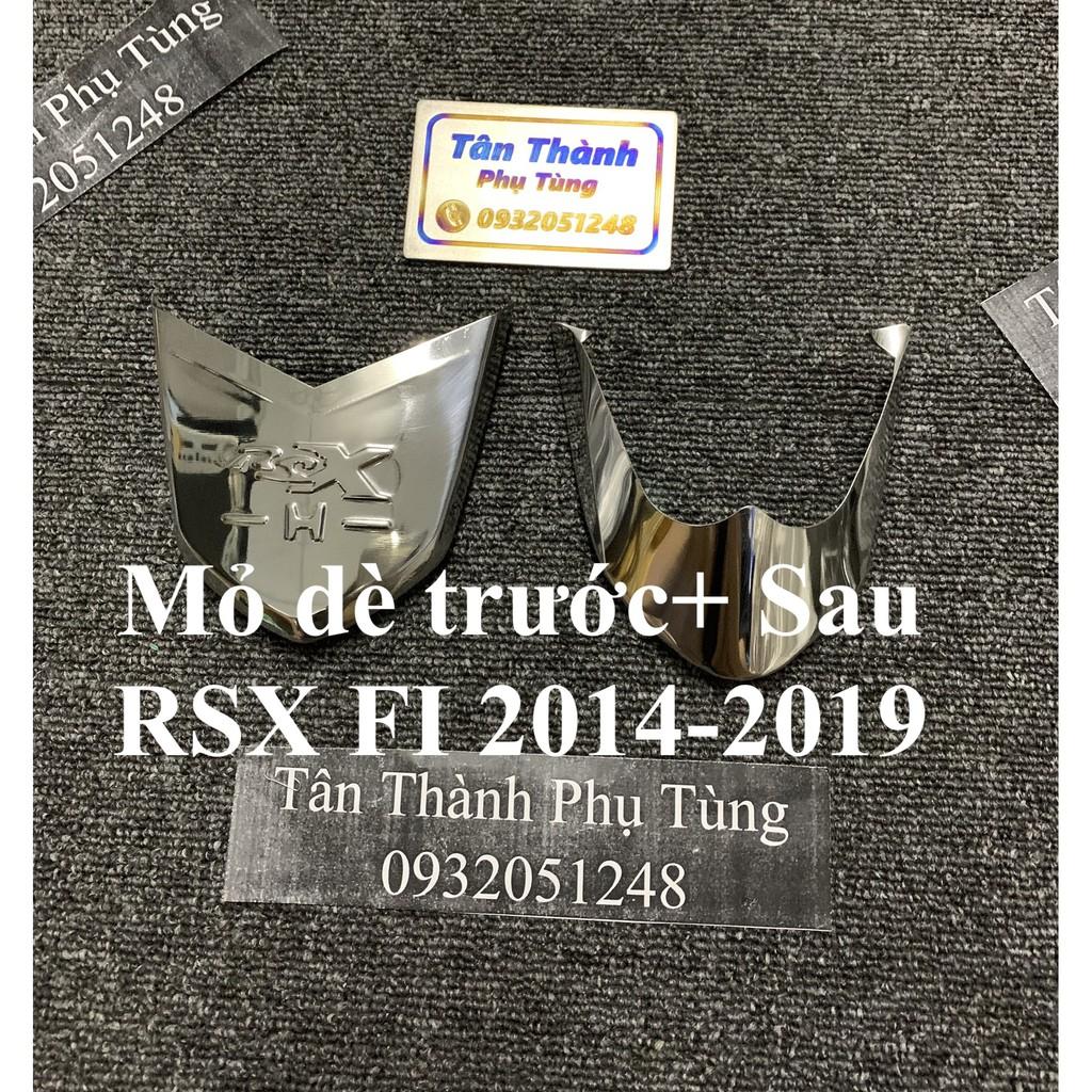 Ốp mỏ dè trước sau Inox dành cho các loại xe: Wave, Sirius, Air Blade, Vssion, SH,Vario, Lead