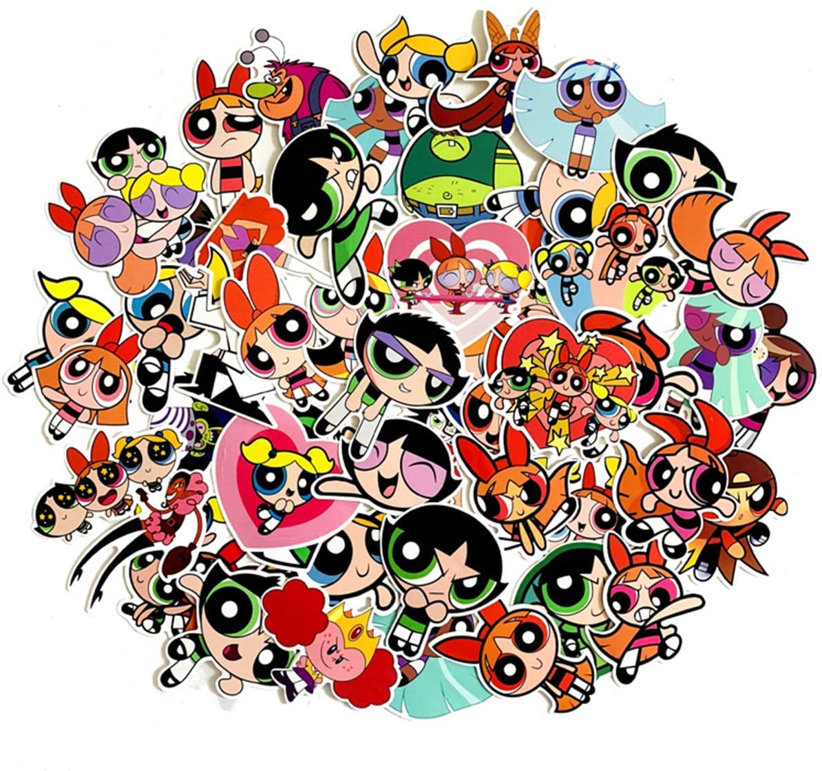 Set 60 Sticker The Powerpuff Girls