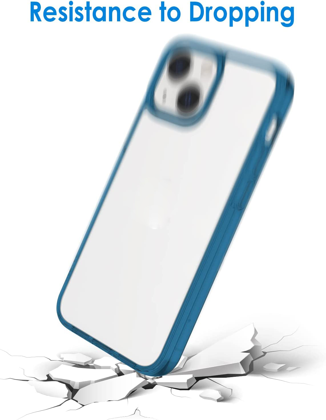 Ốp lưng trong suốt viền màu cho iPhone 14 Plus hiệu Likgus Simple But Unique chống sốc, chống chịu mọi va đập - hàng nhập khẩu