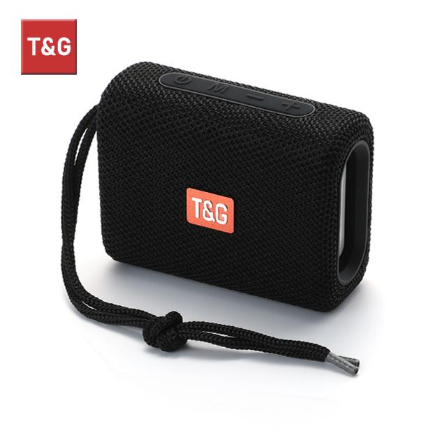 Loa di động TG313 Loa siêu trầm Bass không dây Loa ngoài trời chống nước Hỗ trợ Loa âm thanh nổi TF USB Màu sắc: Đen