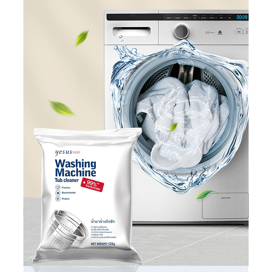 Bột tẩy lồng máy giặt siêu sạch Yesus Washing MachineTub Cleaner Thái Lan