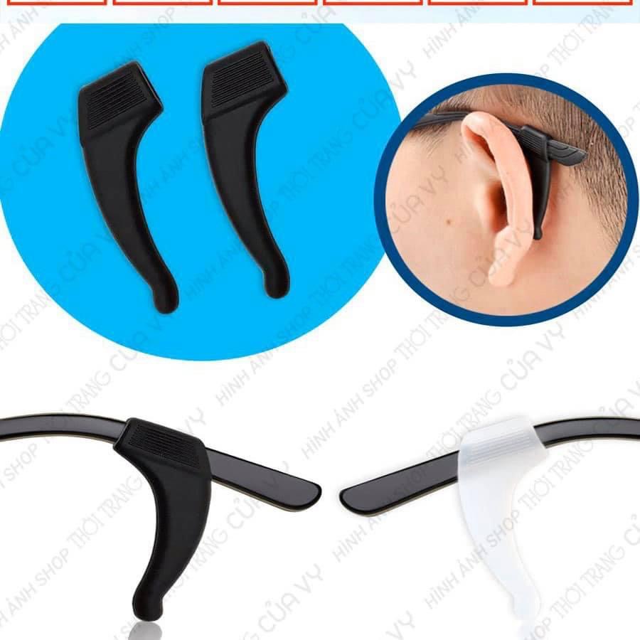 Combo 2 cặp gài kính silicon & bộ tua vít mini đa năng - Mắt Kính Minh Hiệu Quận 12